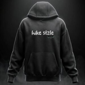 Hoodie Grumpy noir minuit, face